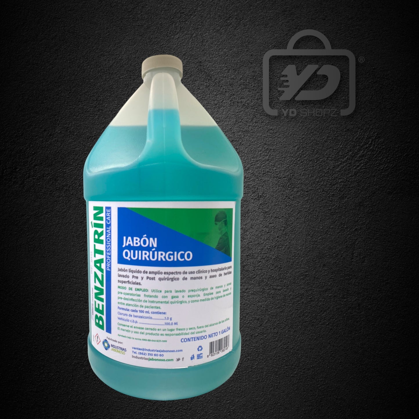 BENZATRÍN - Jabón quirúrgico verde