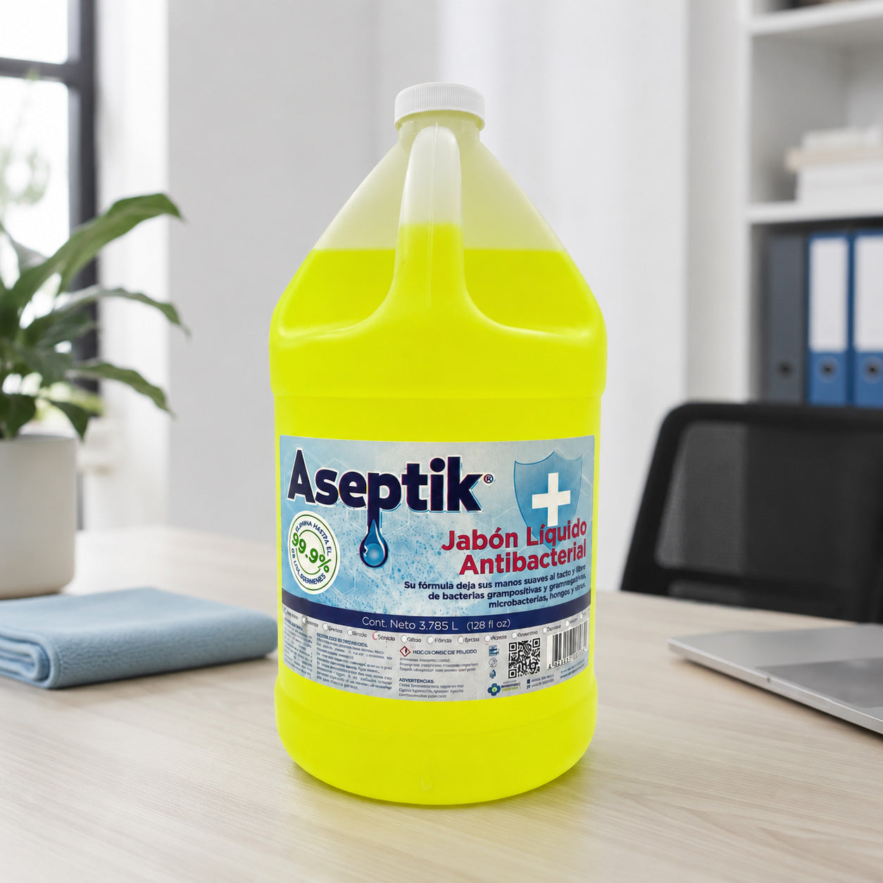 ASEPTIK Jabón Líquido Antibacterial Galón