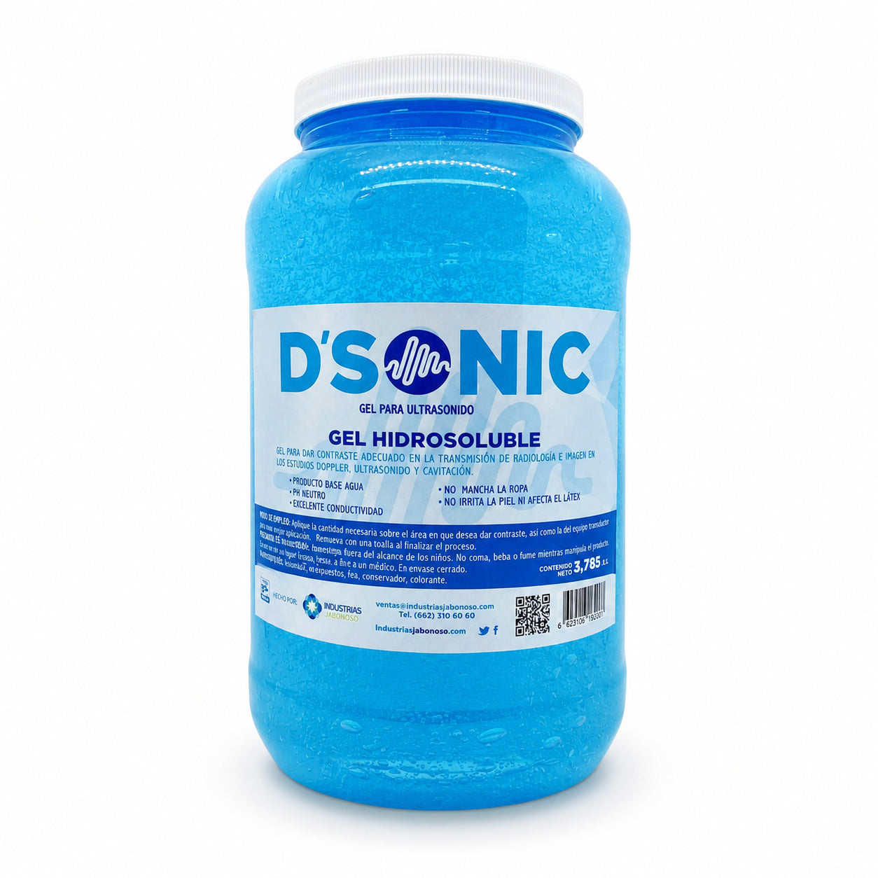 D'SONIC Gel para Ultrasonido
