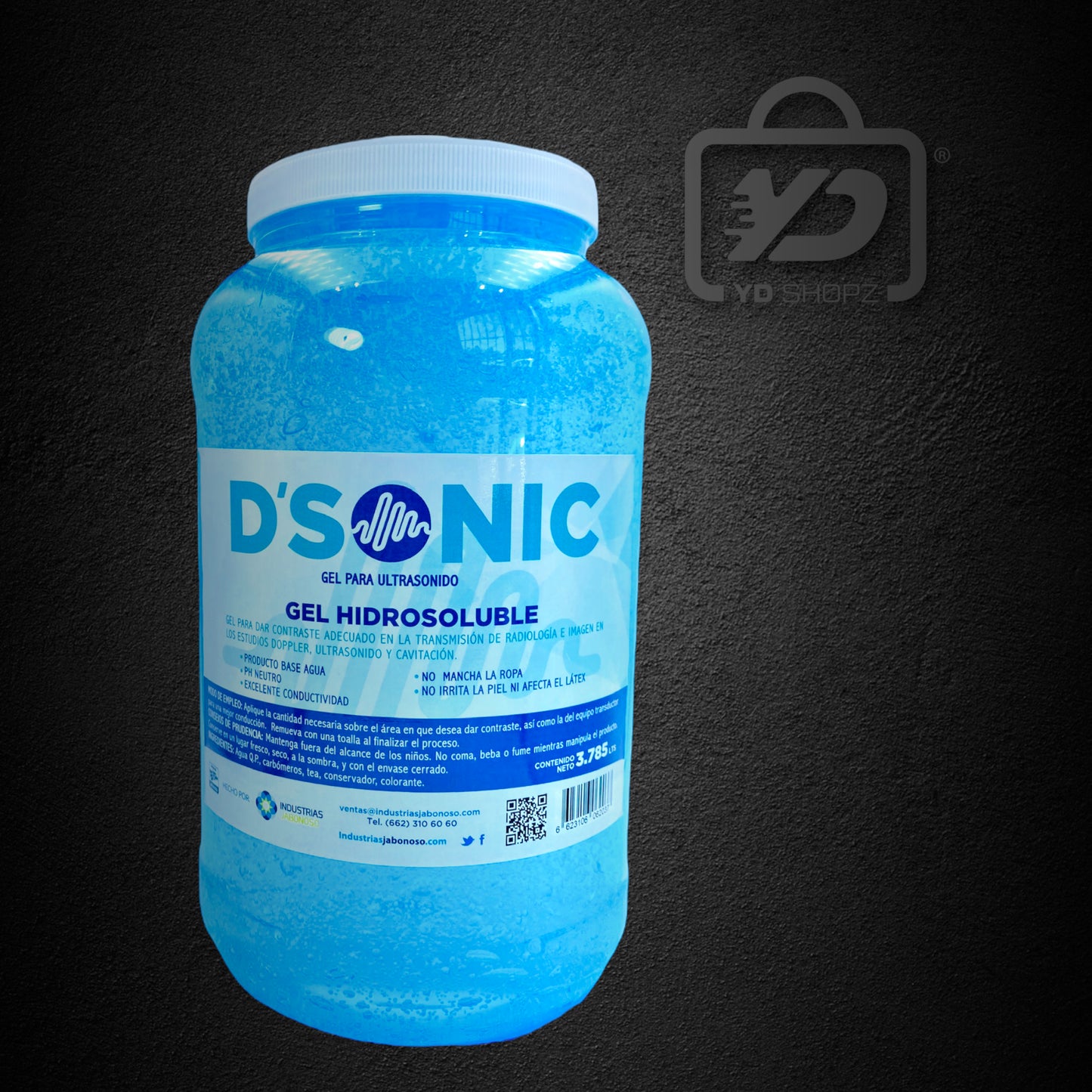 D'SONIC Gel para ultrasonido